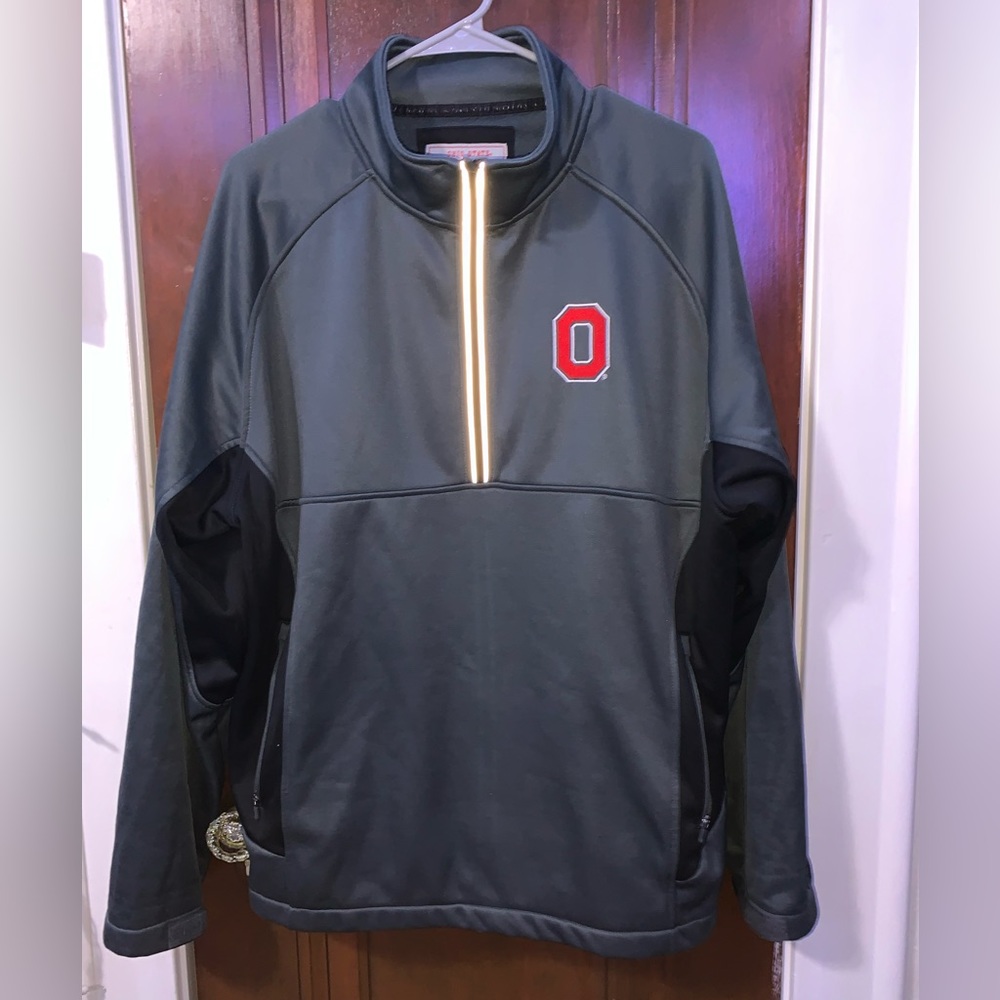 Ohio state pullover jacket